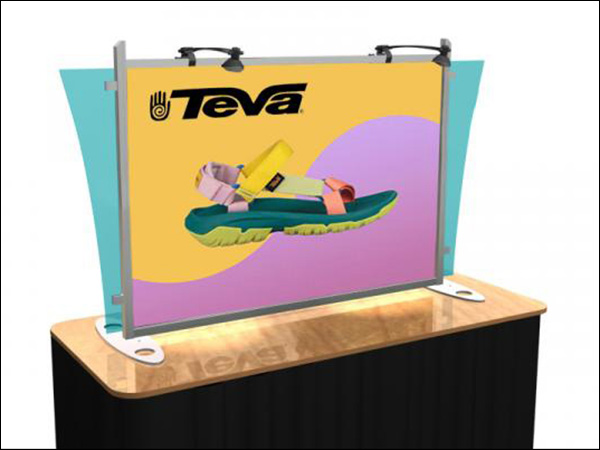 Sacagawea Hybrid Tabletop Display with Wings and Lights